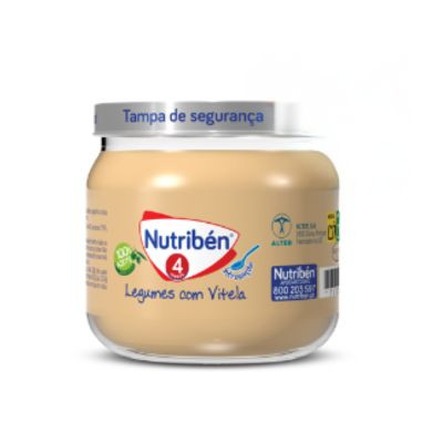 7273292 Nutribén Boião Vitela com Legumes +4M 120g