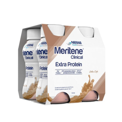 7134973  Meritene Clinical Extra Protein Café 4x200ml