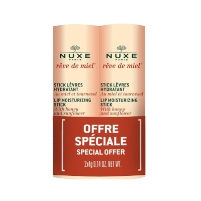 7113282 Nuxe Reve De Miel Stick Levres 2X4G