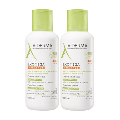 7135277 A-Derma Exomega Control Creme Emoliente Duo 400ml