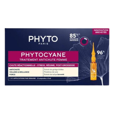 7239996 Phytocyane Cuidado Antiqueda Reacional 5ml X12