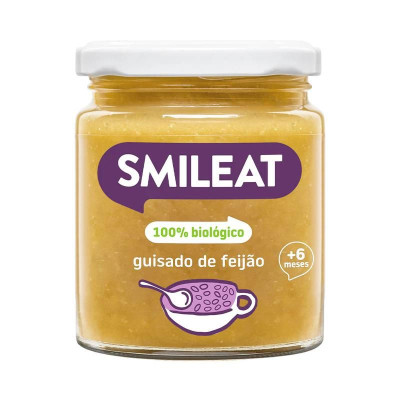 8437014583663Smileat Boião de Guisado de Feijão +6M 230g