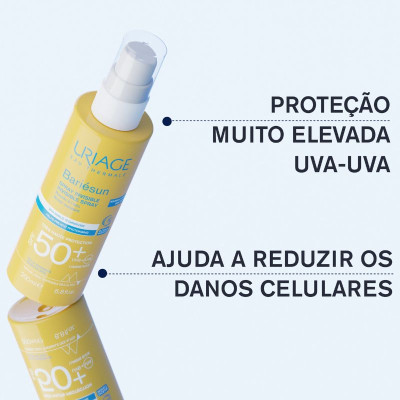 7092189 Uriage Bariésun Spray Invisível FPS50+ 200ml