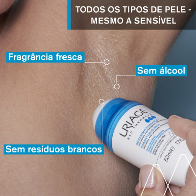 6991091 Uriage Desodorizante Roll-On Forte 50ml