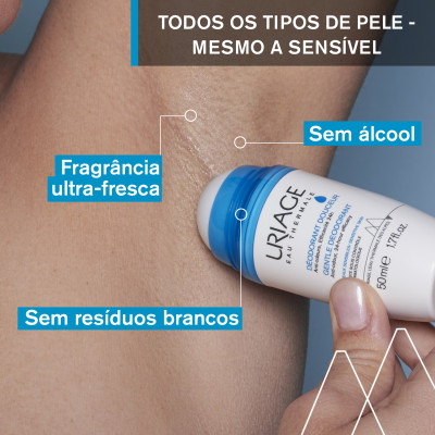 6936104 Uriage Desodorizante Roll-On Suave 50ml