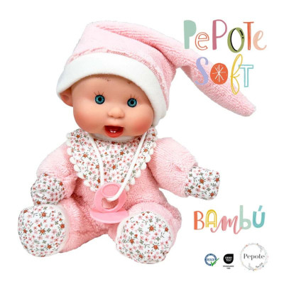 8435054304149 Nines D'Onil Pepote Bambu Soft Boneca 26cm