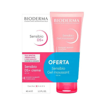 7275636 Bioderma Sensibio DS+ Creme + Gel Moussant