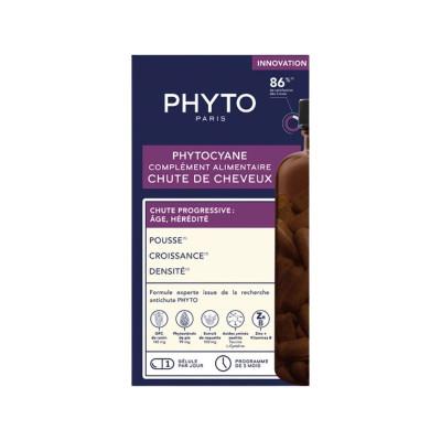 7488346 Phyto Phytociane Queda de Cabelo Progressiva x84 cápsulas
