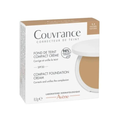 7292482 Avène Couvrance Creme Compacto Conforto Natural 1.1 8,5gr