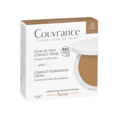 7292466 Avène Couvrance Creme Compacto Conforto Dourado 1.4 8,5gr