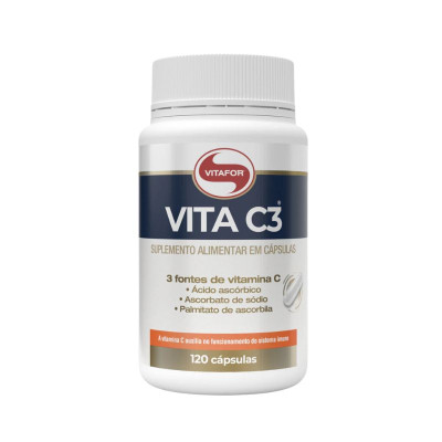 7898665431474 Vitafor Vita C3 1000mg x 120 cápsulas