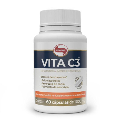 7898665430842 Vitafor Vita C3 1000mg x 60 cápsulas