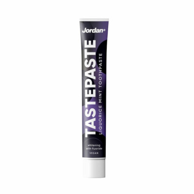 7310610027285 Jordan Tastepaste Pasta Dentes Alcaçuz e Menta 50ml
