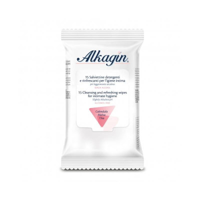 6245258 Alkagin Toalhetes Íntimos x15