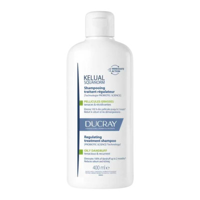 7410316 Ducray Kelual-Squanorm Champô Caspa Oleosa 400ml