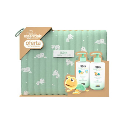 ISDIN Babynaturals Loção Hidratante + Gel-Shampoo Oferta Necessaire