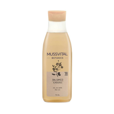 6000620 Mussvital Botanics Gel de Banho Amêndoas 750ml