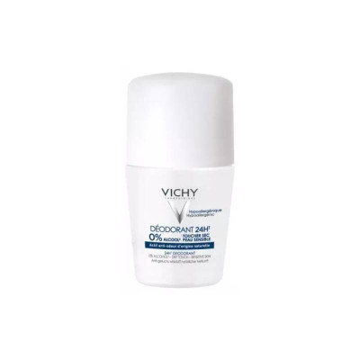 7530204 Vichy Desodorizante Roll-On 24H 0% Álcool 50ml