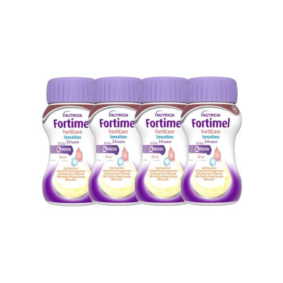 7538066 Fortimel Forticare Sensations Pêssego/Manga 4x125ml