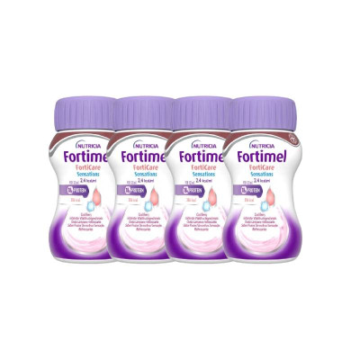 7538058 Fortimel Forticare Sensations Frutos-vermelhos 4x125ml