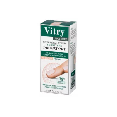 3538897770098 Vitry Nail Care Pro Expert Verniz Repar Sensitive Mate 10ml