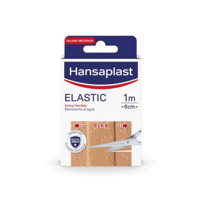 7492504 Hansaplast Elastic Penso Banda 1mx6cm