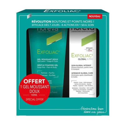7528943 Noreva Exfoliac Global X-Pro 30ml Oferta Gel de Limpeza 100ml