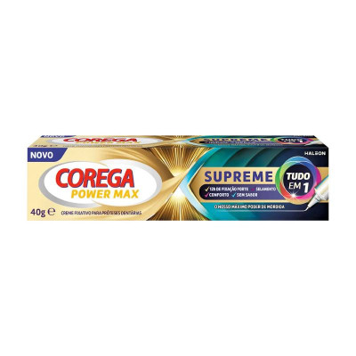 7492660 Corega Power Max Supreme Creme Fixador 40g