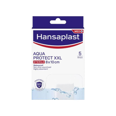 6392332 Hansaplast Aqua Protect Penso XXL 8x10cm x5