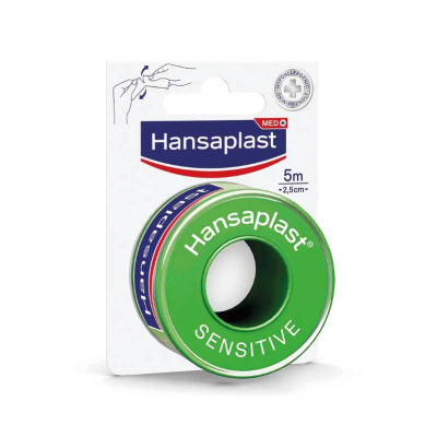 7492652 Hansaplast Fita Adesiva Sensitive 5mx2,5cm