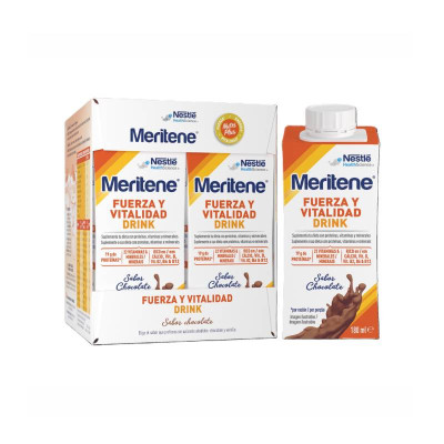 7498006 Meritene Força Vital Drink Chocolate 4x180ml