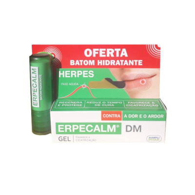 7437962 Erpecalm DM Gel 8ml Oferta Batom Hidratante