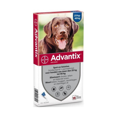 7435040 Advantix Cão 4x4,0ml 25-40kg