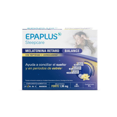 7436683 Epaplus Sleepcare Melatonina Retard Balance Comprimidos x60