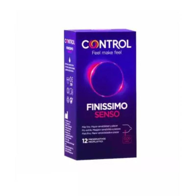 6710244 Control Finíssimo Senso Preservativos x12
