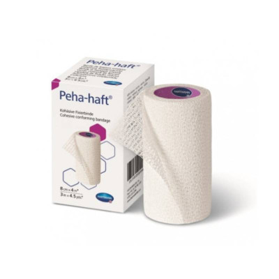6704122 Hartmann Peha-haft Ligadura Elástica Coesiva 8cmx4m