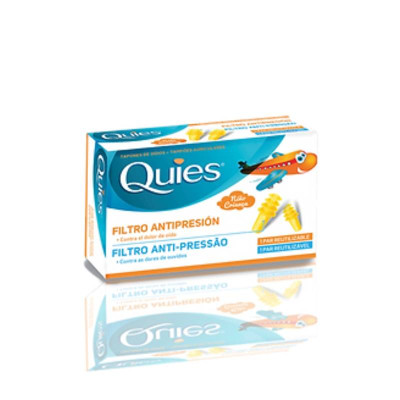 Quies Tampões Auriculares Voo Criança 1 Par