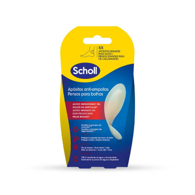 6176636 Scholl Pensos Grandes para Bolhas 5 Uni.