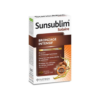 7381186 Nutreov Sunsublim Solar Bronzeado Integral 30 Cápsulas