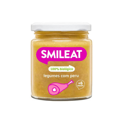 Smileat Boião de Legumes com Peru +6M 230g