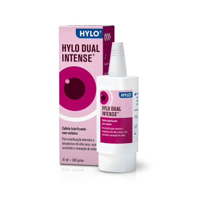 6621375 Hylo Dual Intense Colírio Lubrificante Olho Seco 10ml