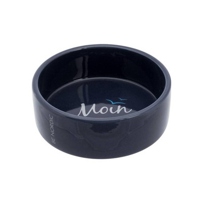 4047974243510 Trixie Comedouro Cerâmica Be Nordic 0,8Lt 16cm Azul Escuro