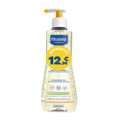 7094235 Mustela Óleo de Banho 500ml Preço Especial