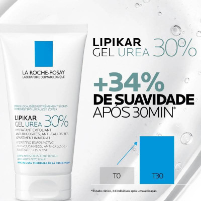 La Roche-Posay Lipikar Gel Urea 30% Hidratante 50ml | Farmácia d'Arrábida