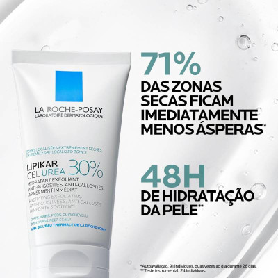 La Roche-Posay Lipikar Gel Urea 30% Hidratante 50ml | Farmácia d'Arrábida
