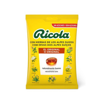 7610700002209 Ricola Rebuçados Ervas Suíças Sem Açúcar Saco 70g