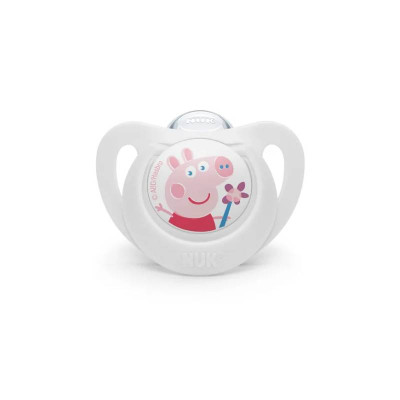 Nuk Star Peppa Pig Chupetas Silicone 6-18M  | Farmácia d'Arrábida