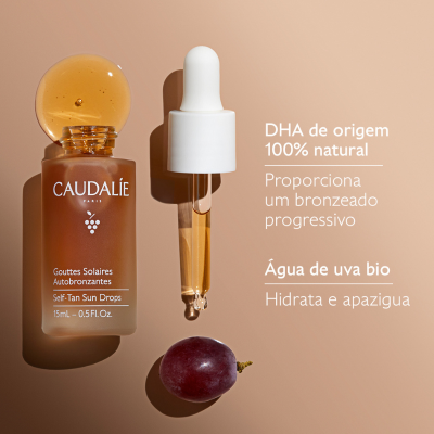Caudalie Self-Tan Sun Drops Gotas 15ml | Farmácia d'Arrábida