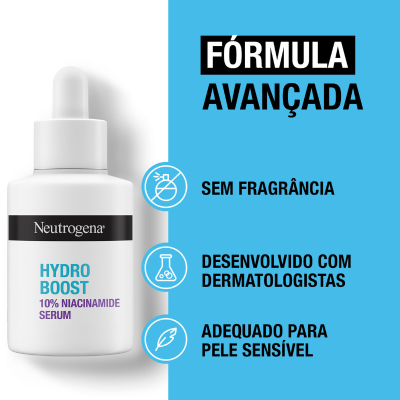 Neutrogena Hydro Boost Sérum 10% Niacinamida 30ml | Farmácia d'Arrábida