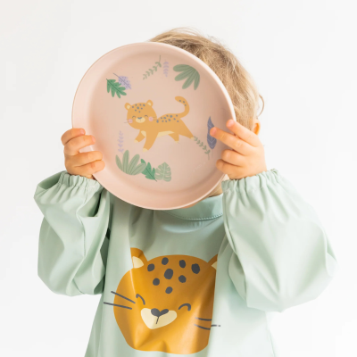 Saro Louça 5 Peças Jungle Cheetahs Rosa  | Farmácia d'Arrábida